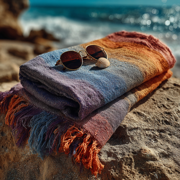 Полотенца из натурального хлопка пляжные (Pestemal)