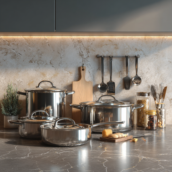 Посуда из нержавеющей стали